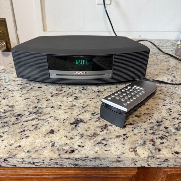 Bose Wave Music System AWRCC1 CD Player Radio Alarm Clock with Remote Read - Picture 1 of 10